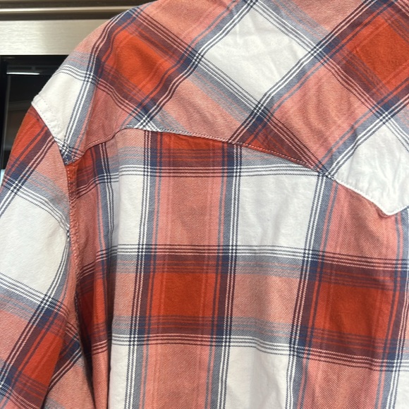 LEVIS CLASSIC WESTERN STANDARD FIT LS SHIRT PEARL SNAP COWBOY RODEO COTTON SZ XL - Picture 11 of 16